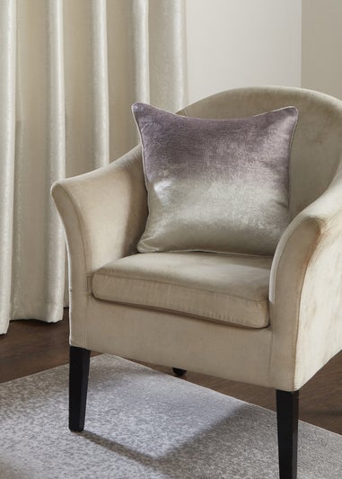 Fusion Ombre Strata Brown Filled Cushion (43cm x 43cm)