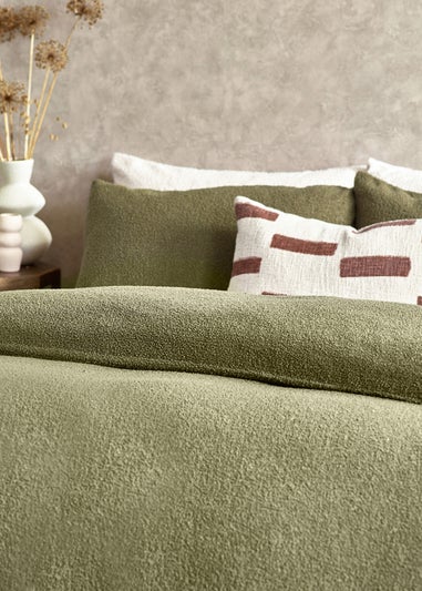 Yard Boucle Textured Duvet Cover Set