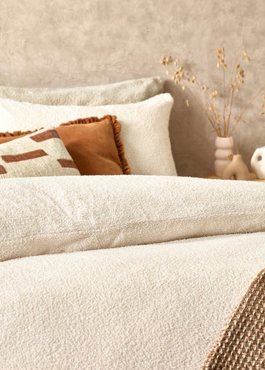 Yard Boucle Textured Duvet Cover Set