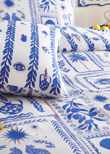 furn. Frieze Abstract Duvet Cover Set