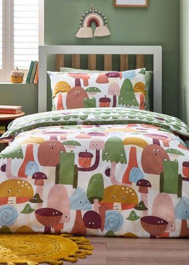 little furn. Funguys Mushroom Duvet Cover Set