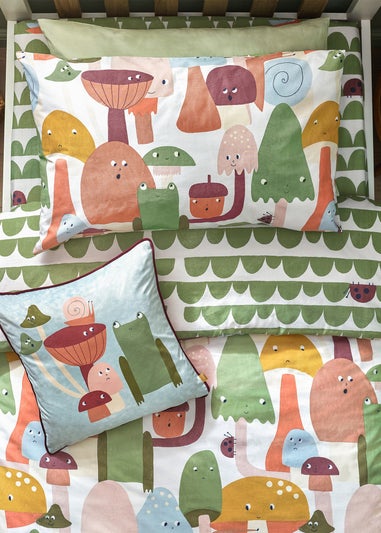 little furn. Funguys Mushroom Duvet Cover Set