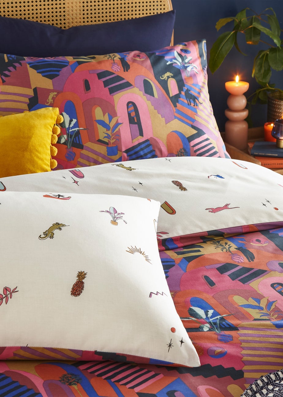 furn. Eivissa Abstract Duvet Cover Set