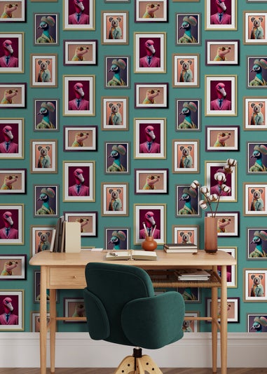 Muriva Fantastic Animals Wallpaper