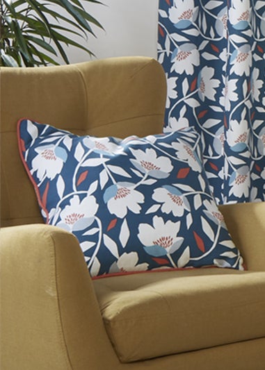 Fusion Luna Blue Filled Cushion (43cm x 43cm)