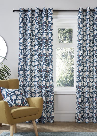 Fusion Luna Blue Filled Cushion (43cm x 43cm)