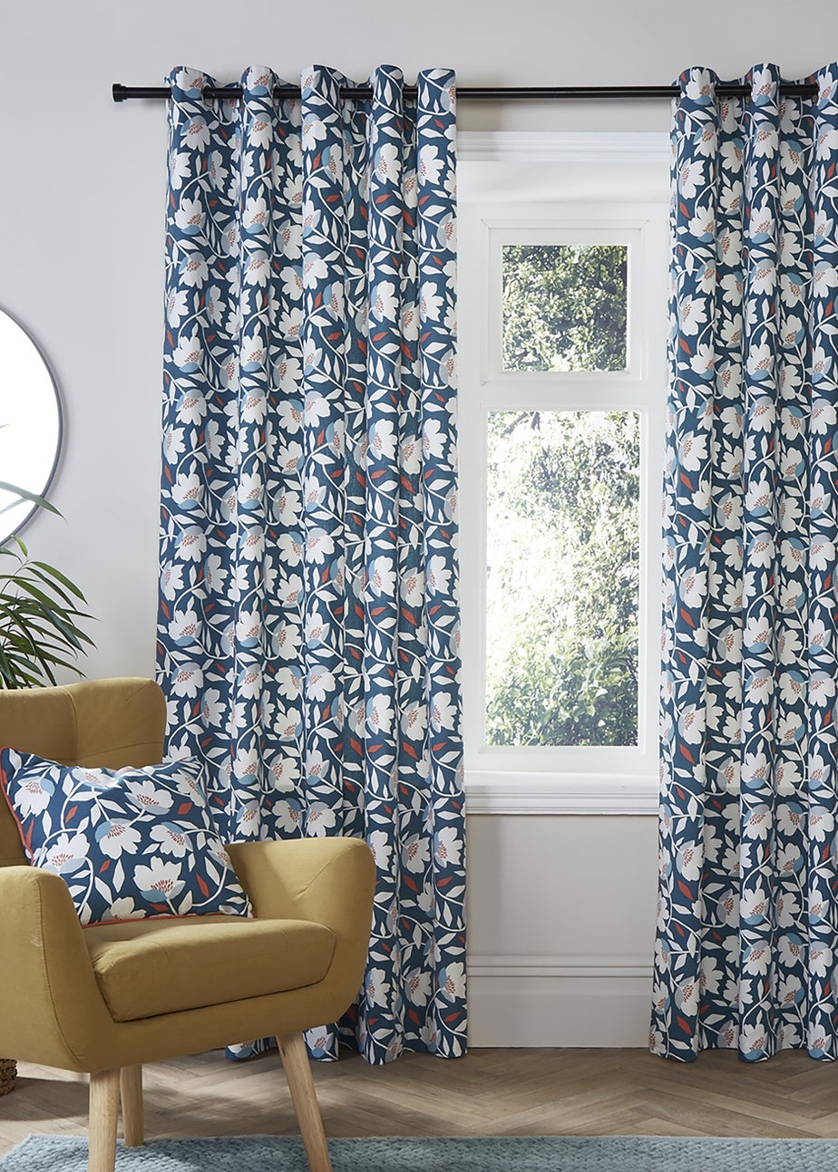 Fusion Luna Blue Filled Cushion (43cm x 43cm)