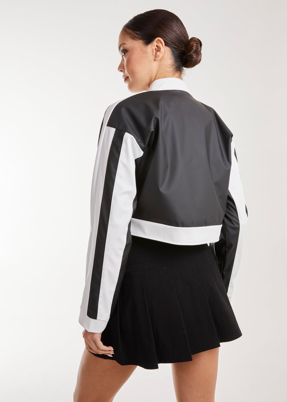 Pink Vanilla Black Racer Monochrome Jacket