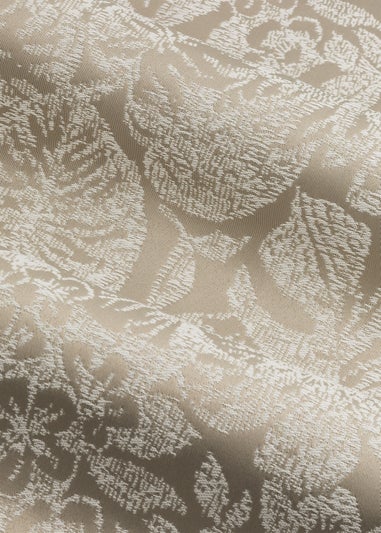 Wylder Nature Bali Botanical Jacquard Eyelet Curtains Natural