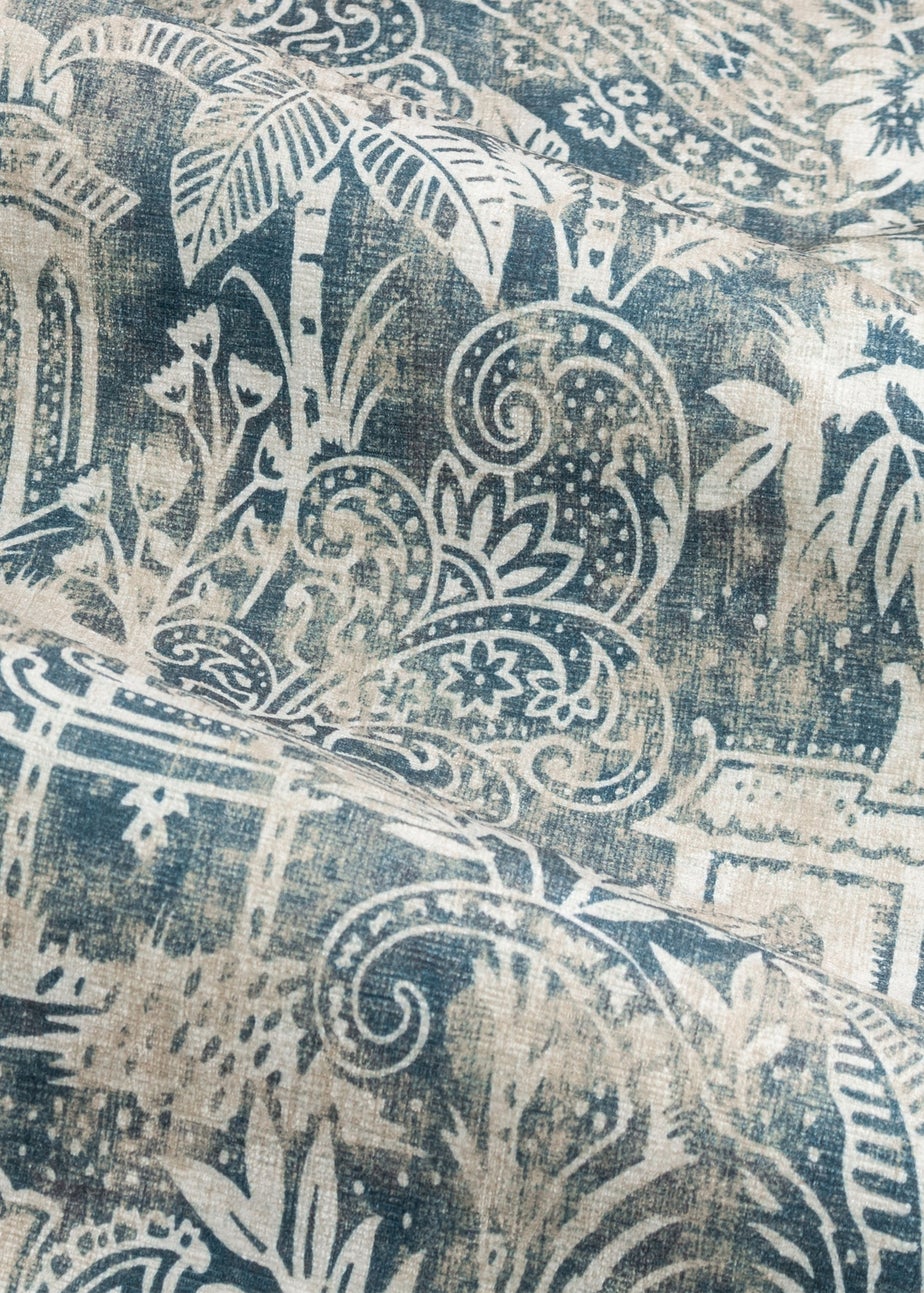 Wylder Tropics Bengal Chenille Eyelet Curtains