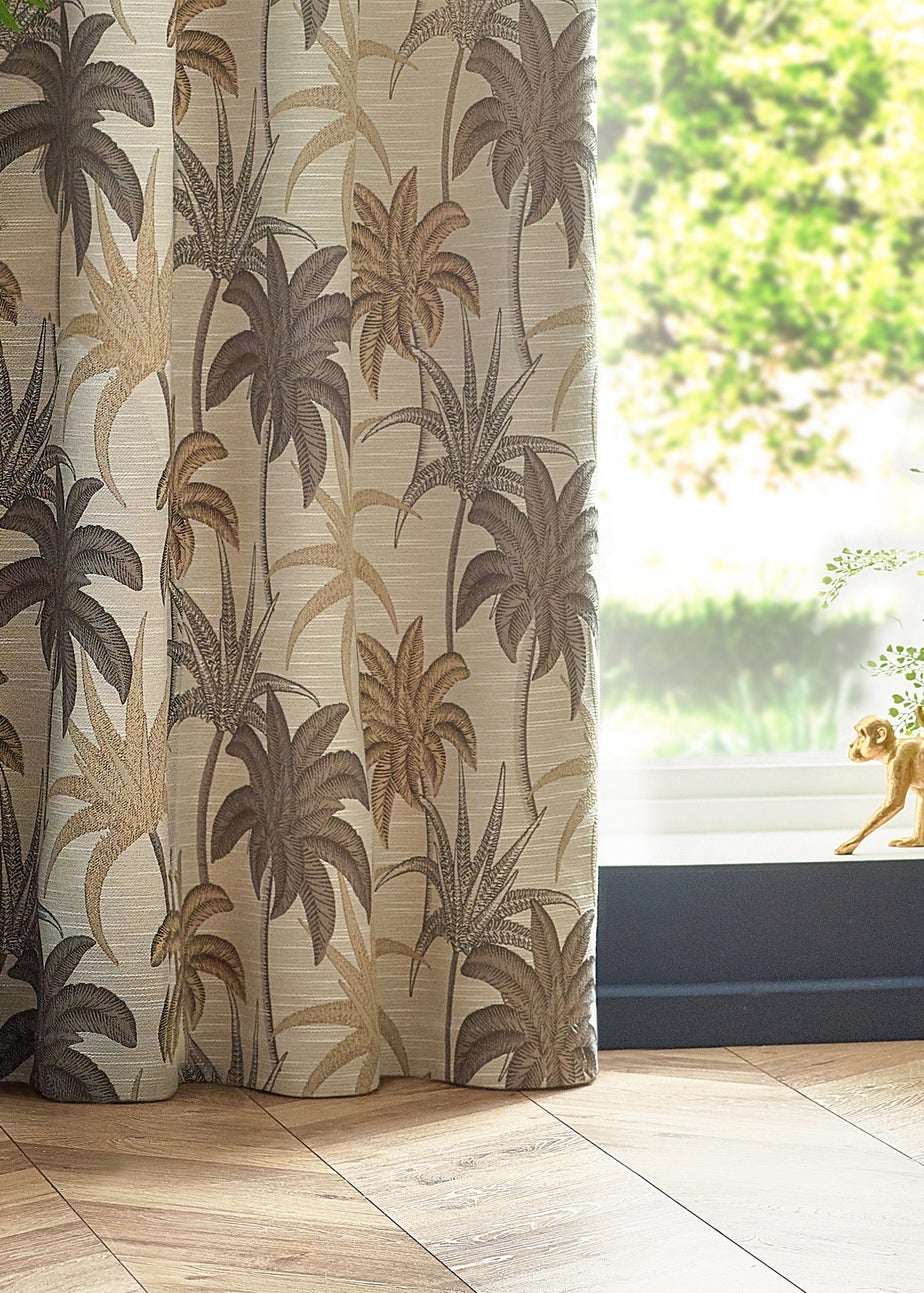 Wylder Tropics Galapagos Jacquard Eyelet Curtains
