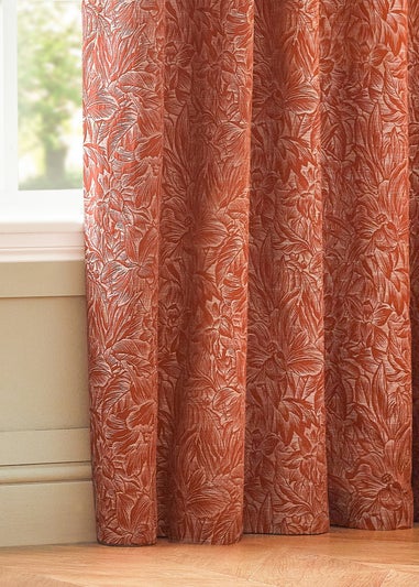 Wylder Nature Grantley Jacquard Eyelet Curtains