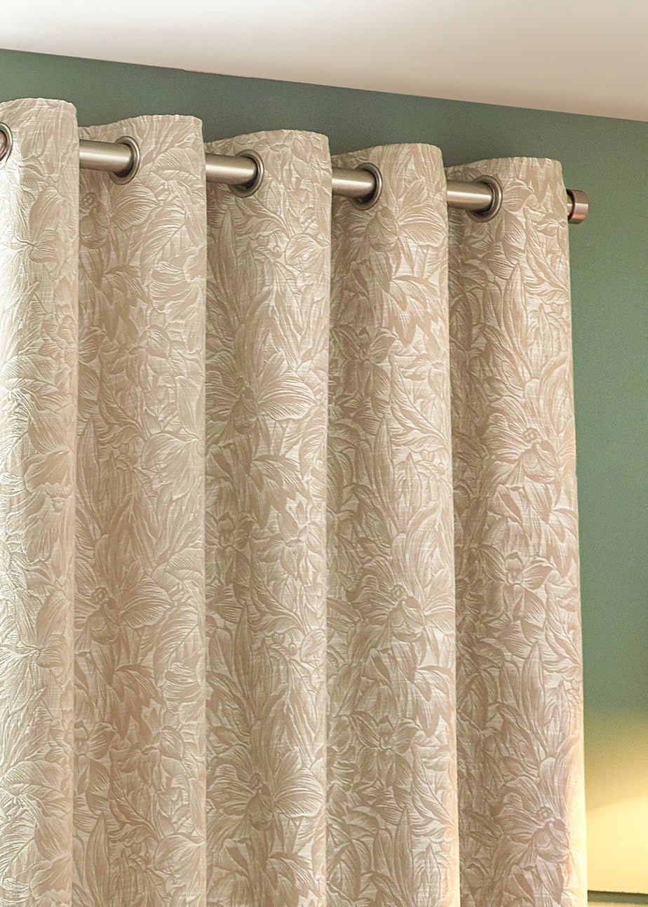 Wylder Nature Grantley Jacquard Eyelet Curtains