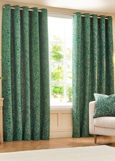 Wylder Nature Grantley Jacquard Eyelet Curtains