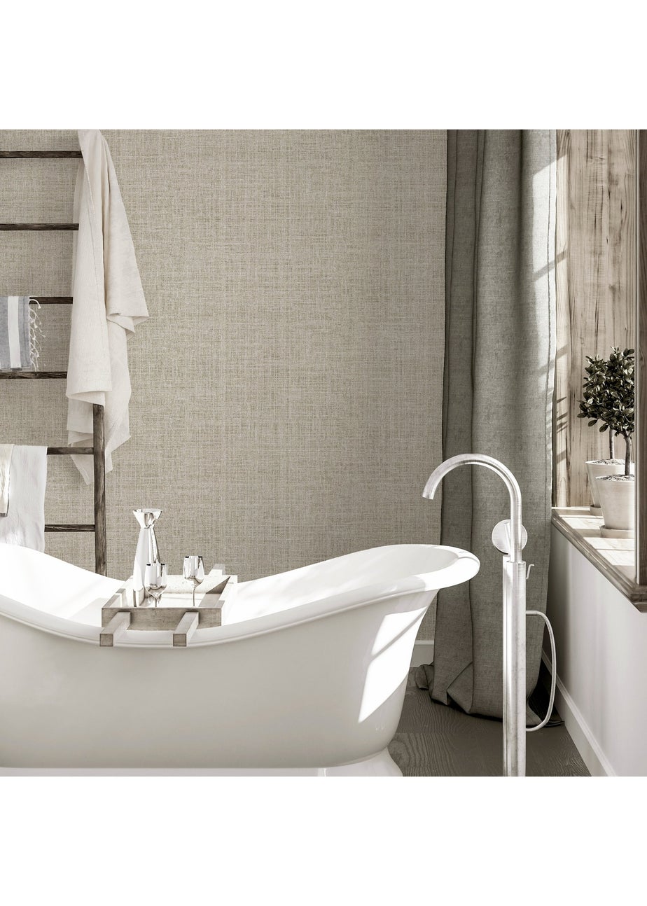 Arthouse Luxe Hessian Taupe