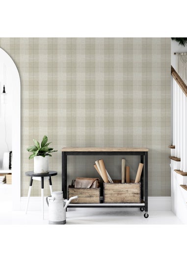 Arthouse Country Tartan Taupe