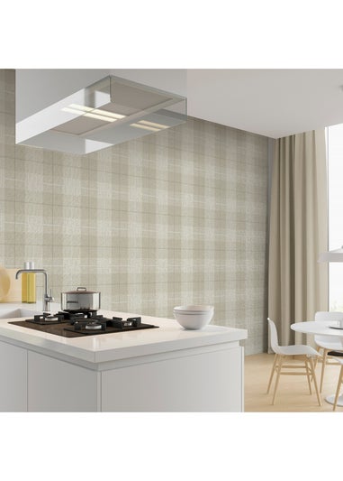 Arthouse Country Tartan Taupe