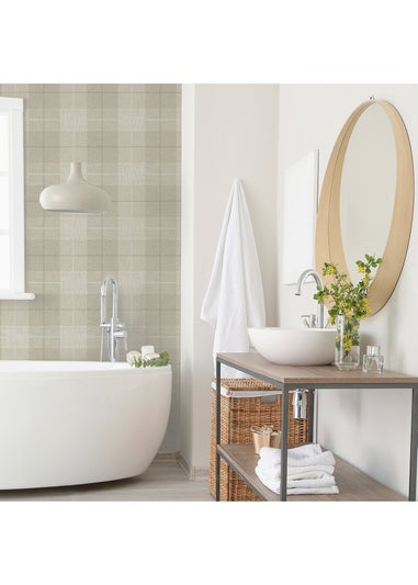 Arthouse Country Tartan Taupe