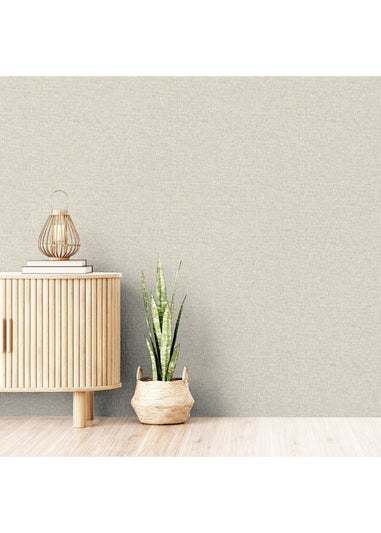 Arthouse Linen Texture Natural