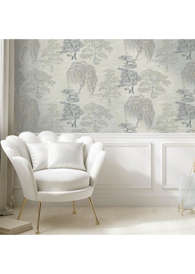 Arthouse Oriental Garden Soft Blue