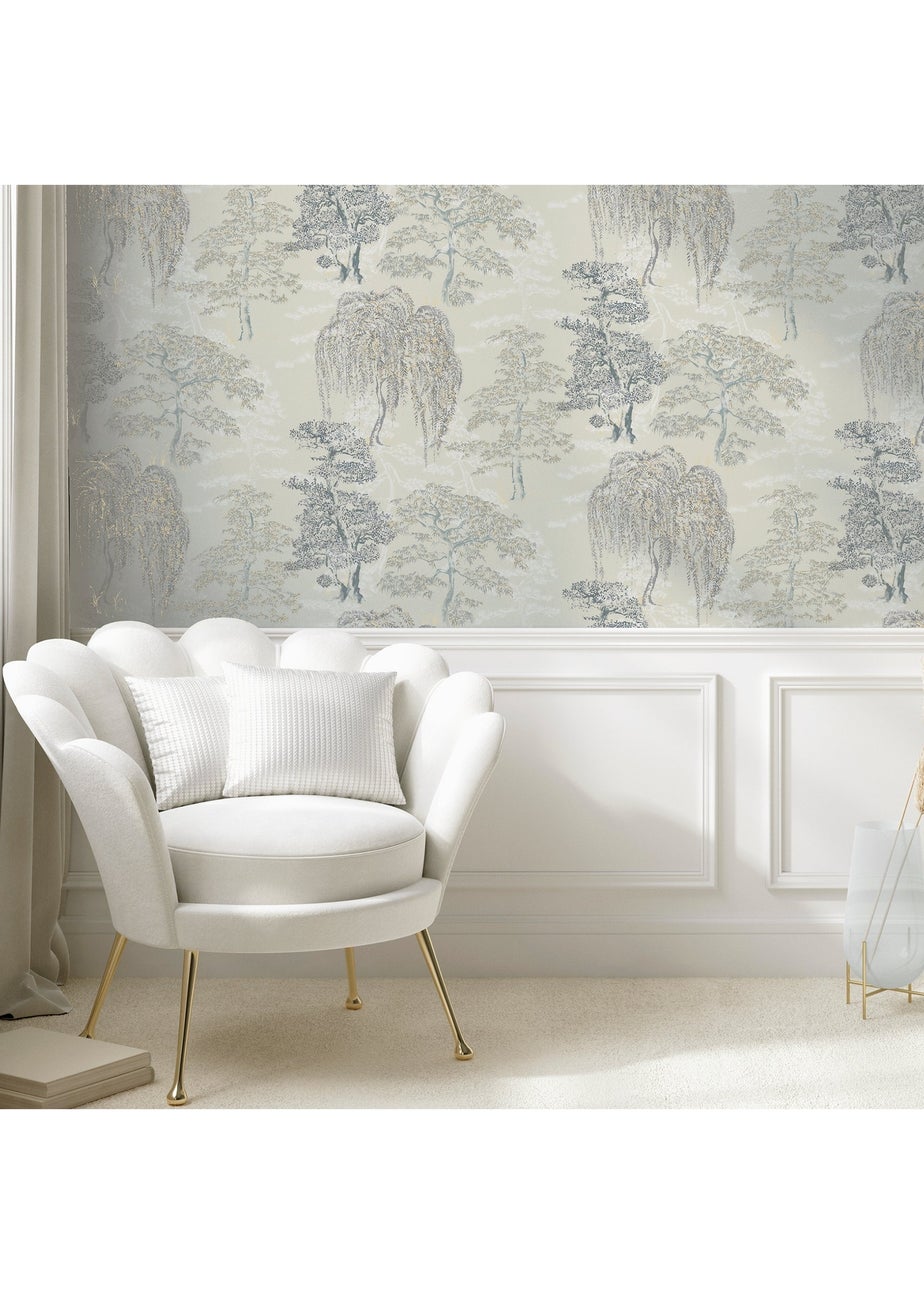 Arthouse Oriental Garden Soft Blue