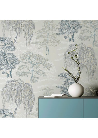 Arthouse Oriental Garden Soft Blue