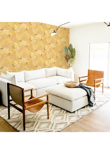 Arthouse Japanese Garden Ochre