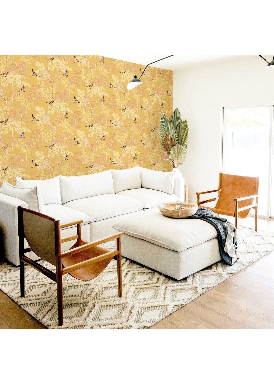 Arthouse Japanese Garden Ochre