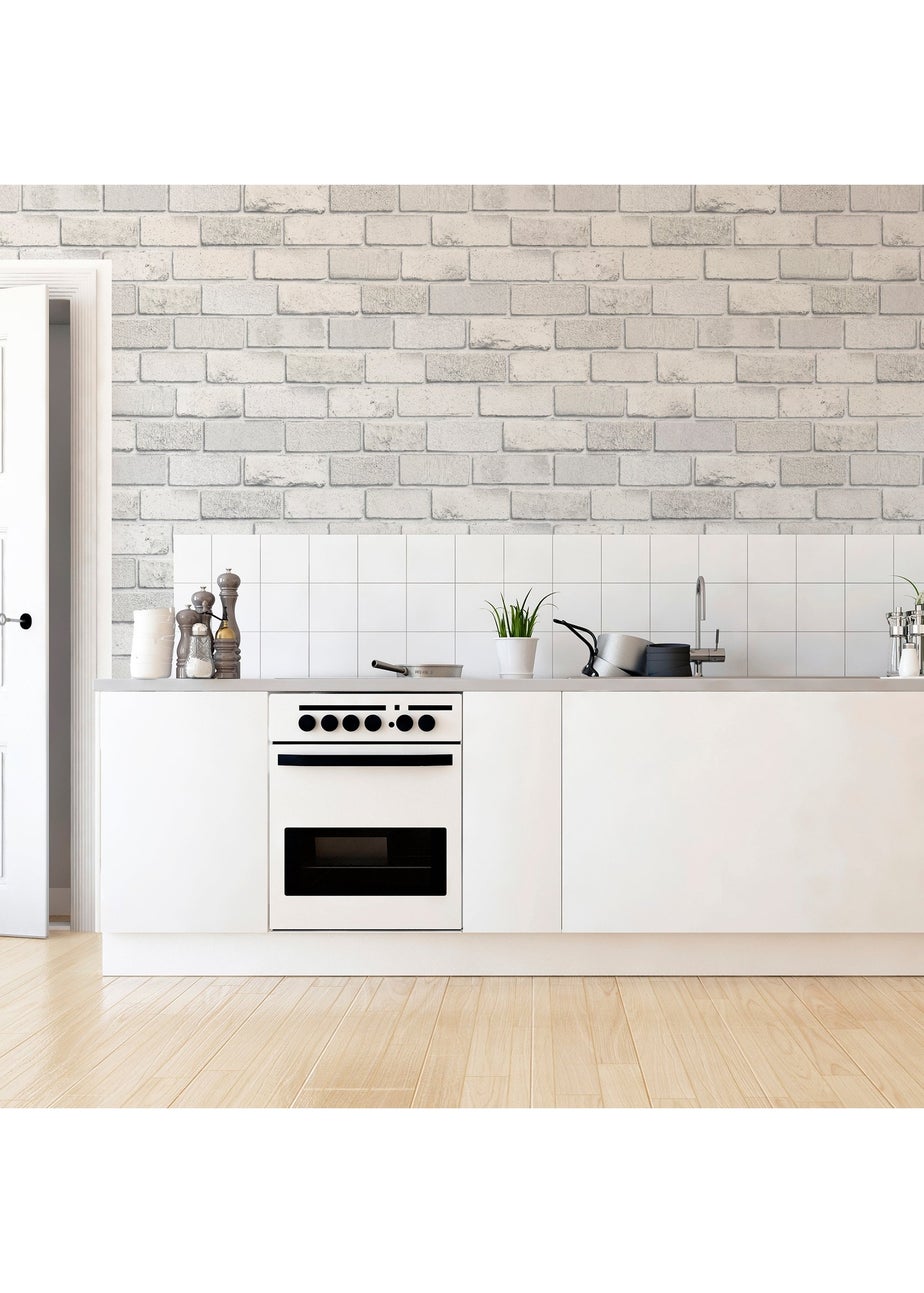 Arthouse Diamond White Brick