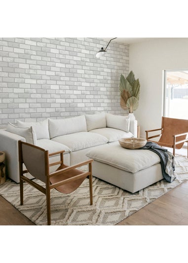 Arthouse Diamond White Brick