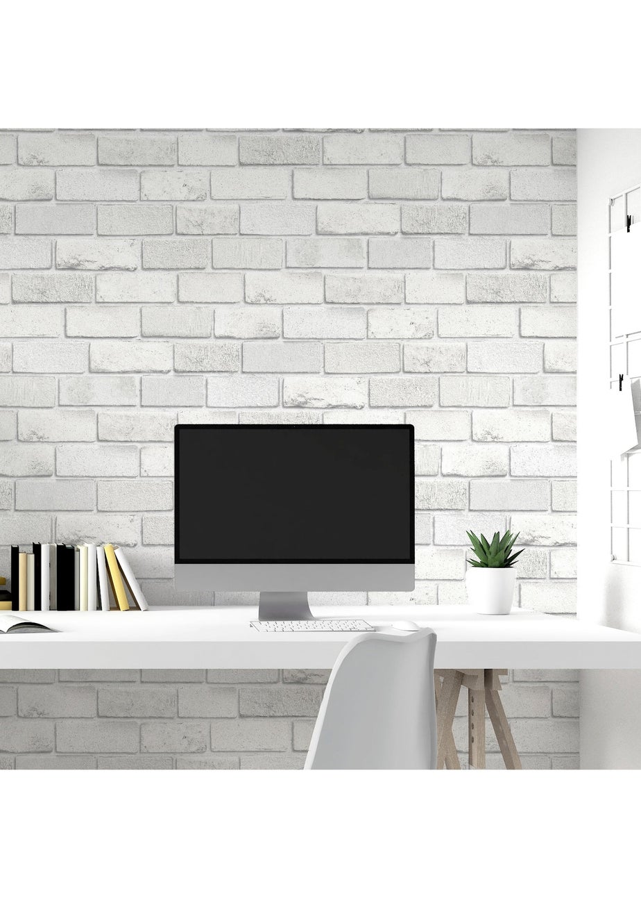 Arthouse Diamond White Brick