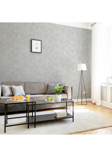 Arthouse Brushed Texture Grey