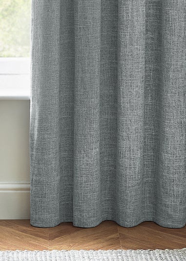 furn. Eliana Textured Slub Eyelet Curtains