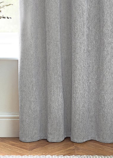furn. Cara Woven Eyelet Curtains