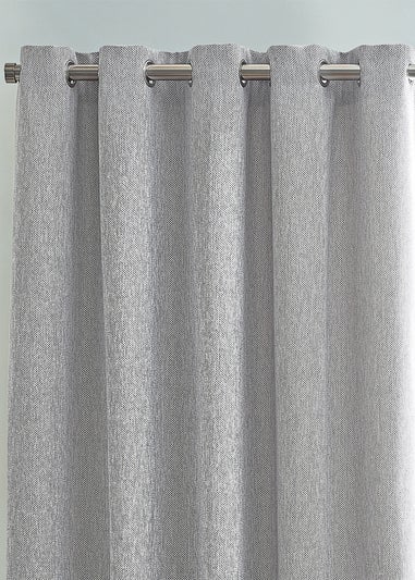 furn. Cara Woven Eyelet Curtains