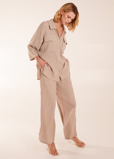 Blue Vanilla Stone Shirt & Trouser Set