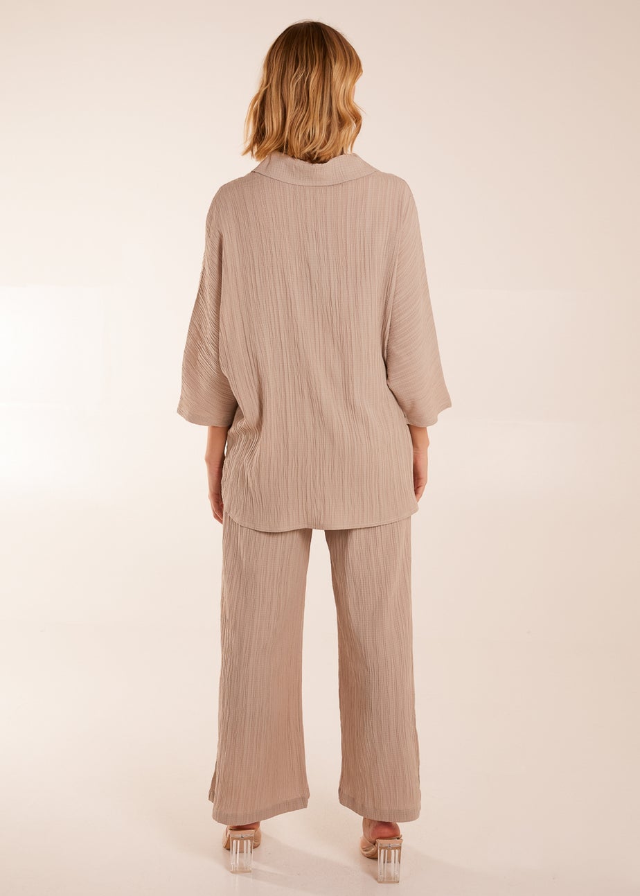 Blue Vanilla Stone Shirt & Trouser Set