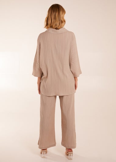 Blue Vanilla Stone Shirt & Trouser Set