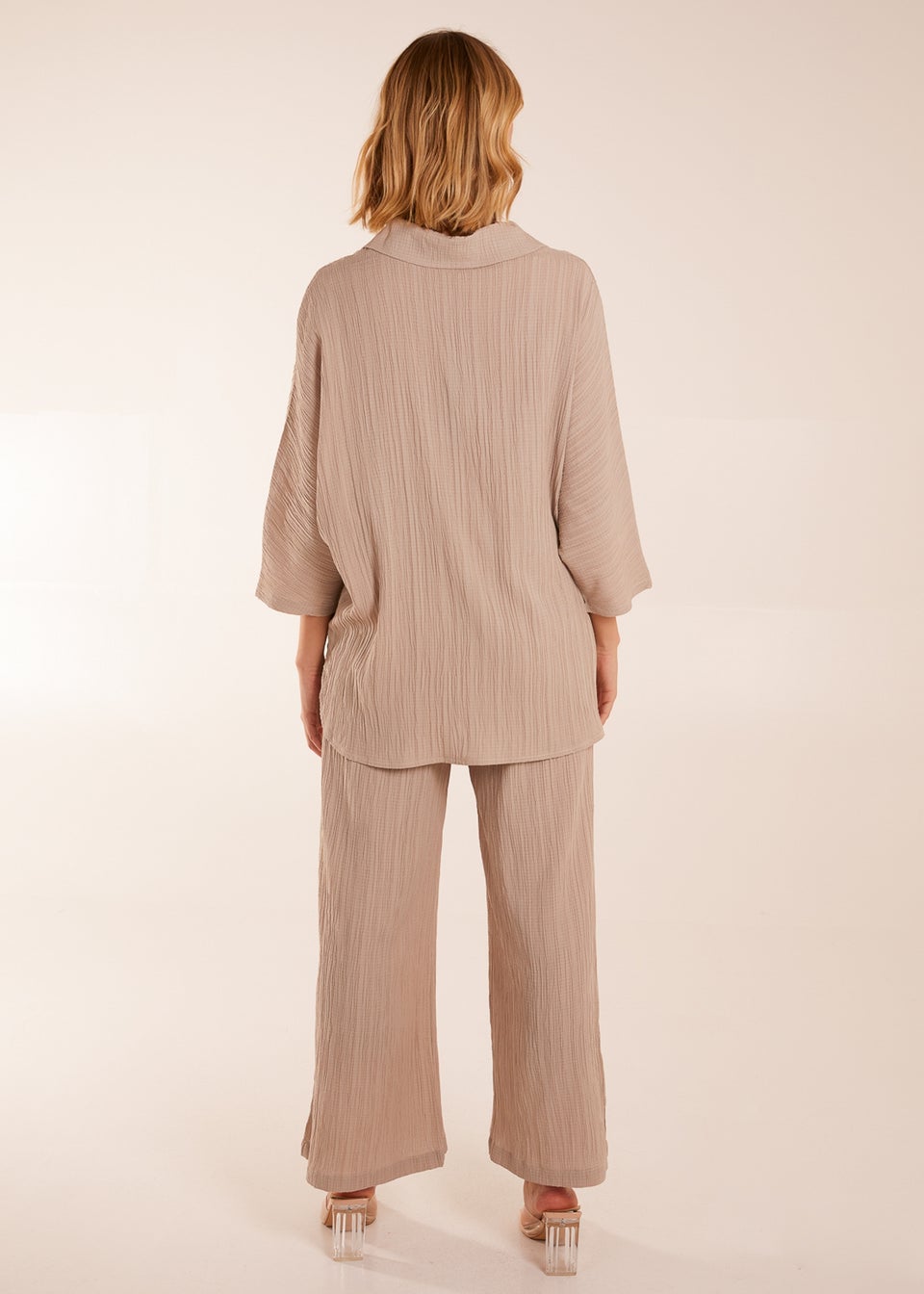 Blue Vanilla Stone Shirt & Trouser Set