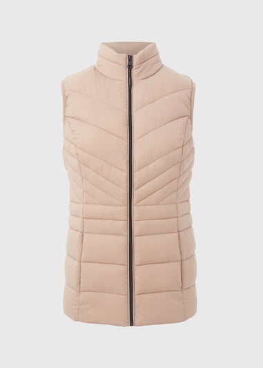 Souluxe Beige Padded Sports Gilet