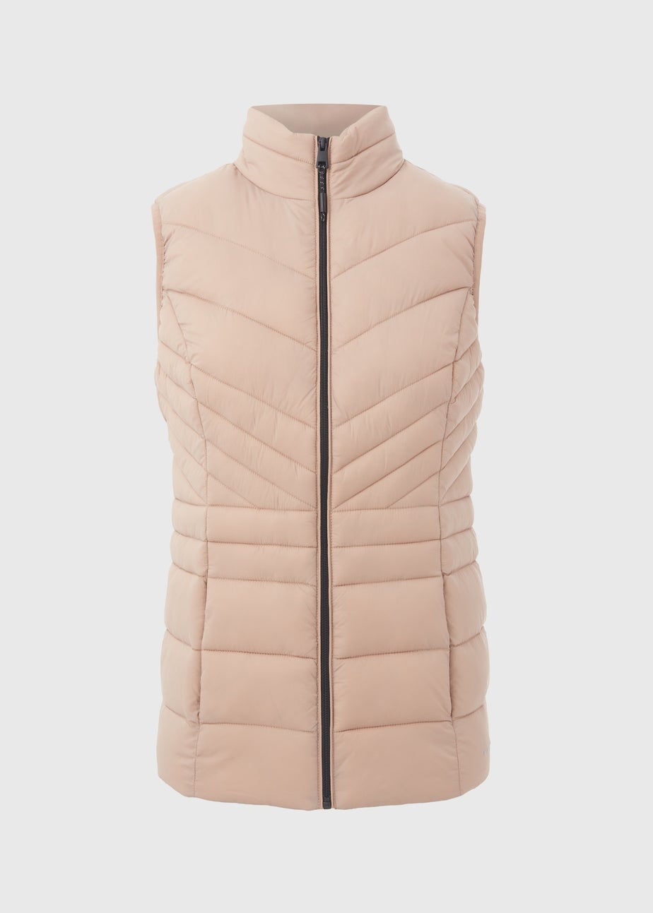 Souluxe Beige Padded Sports Gilet