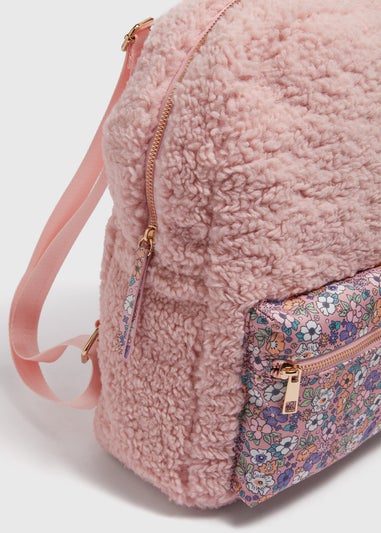 Pink Floral Backpack