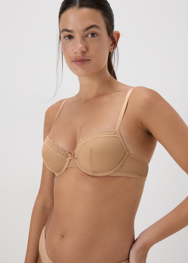 2 Pack Nude & Black T-Shirt Bras