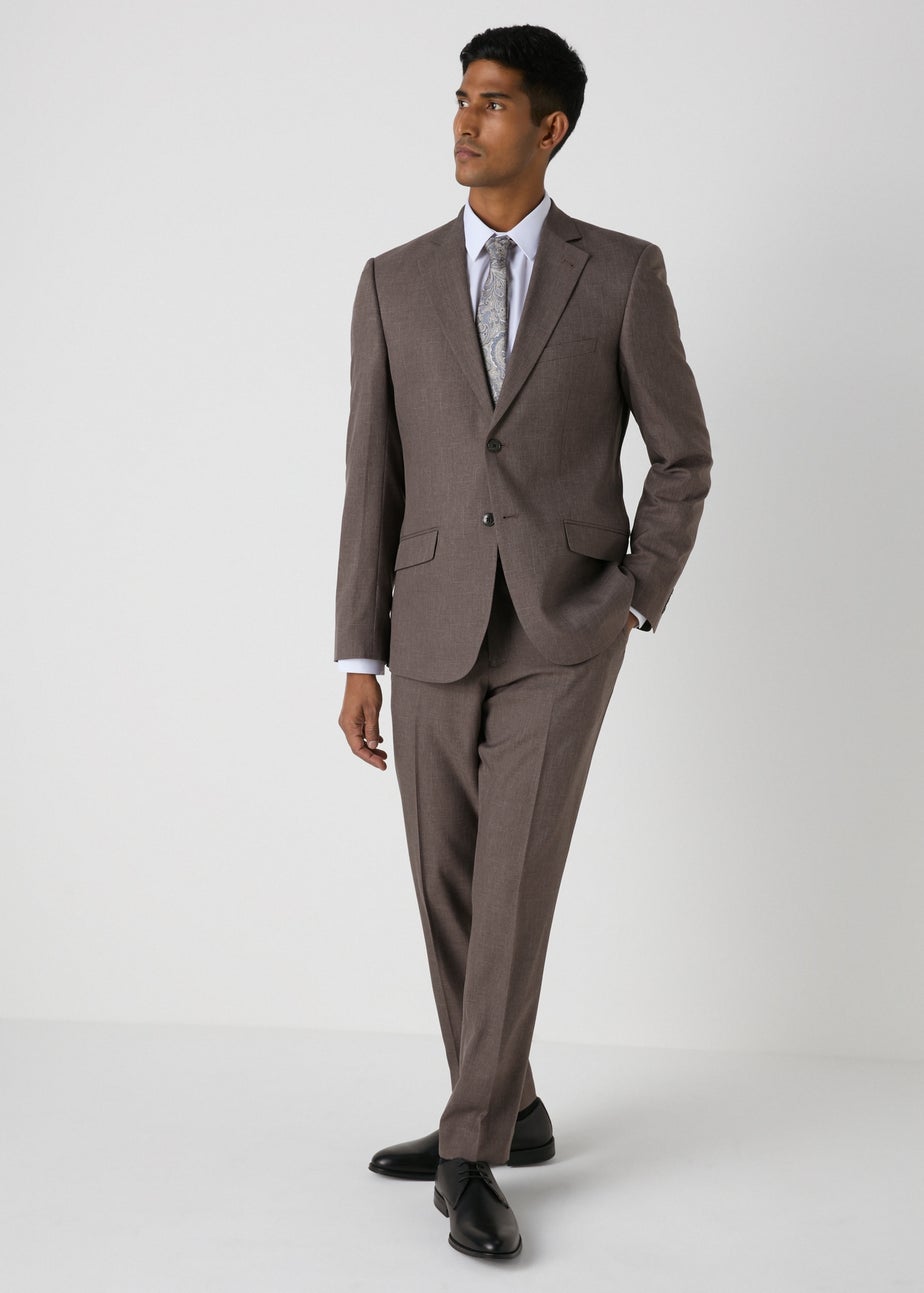 Taylor & Wright Wentworth Brown Slim Fit Suit Jacket
