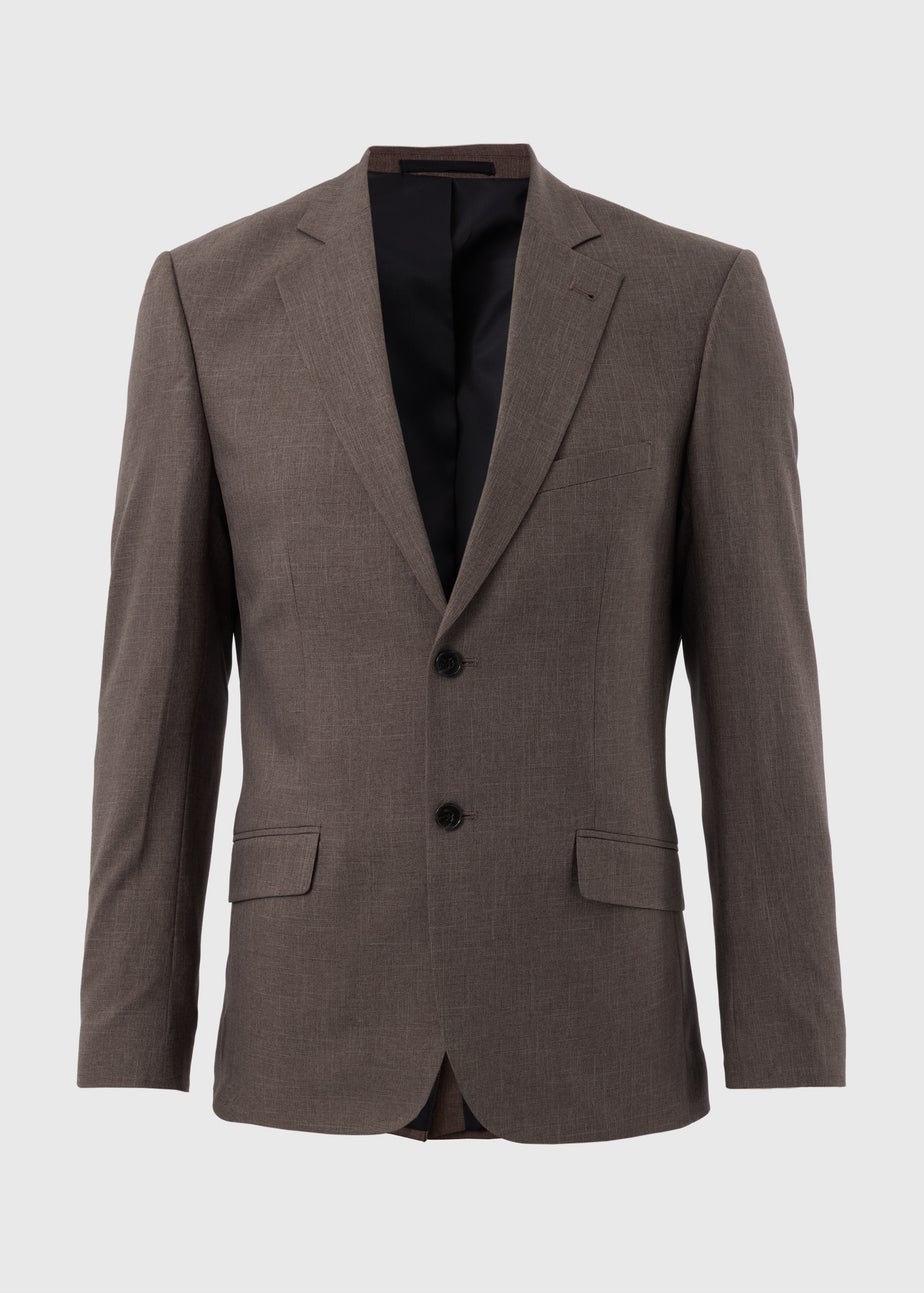 Taylor & Wright Wentworth Brown Slim Fit Suit Jacket