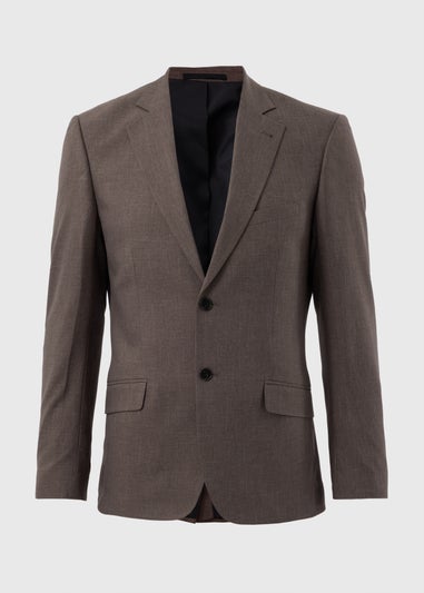 Taylor & Wright Wentworth Brown Slim Fit Suit Jacket