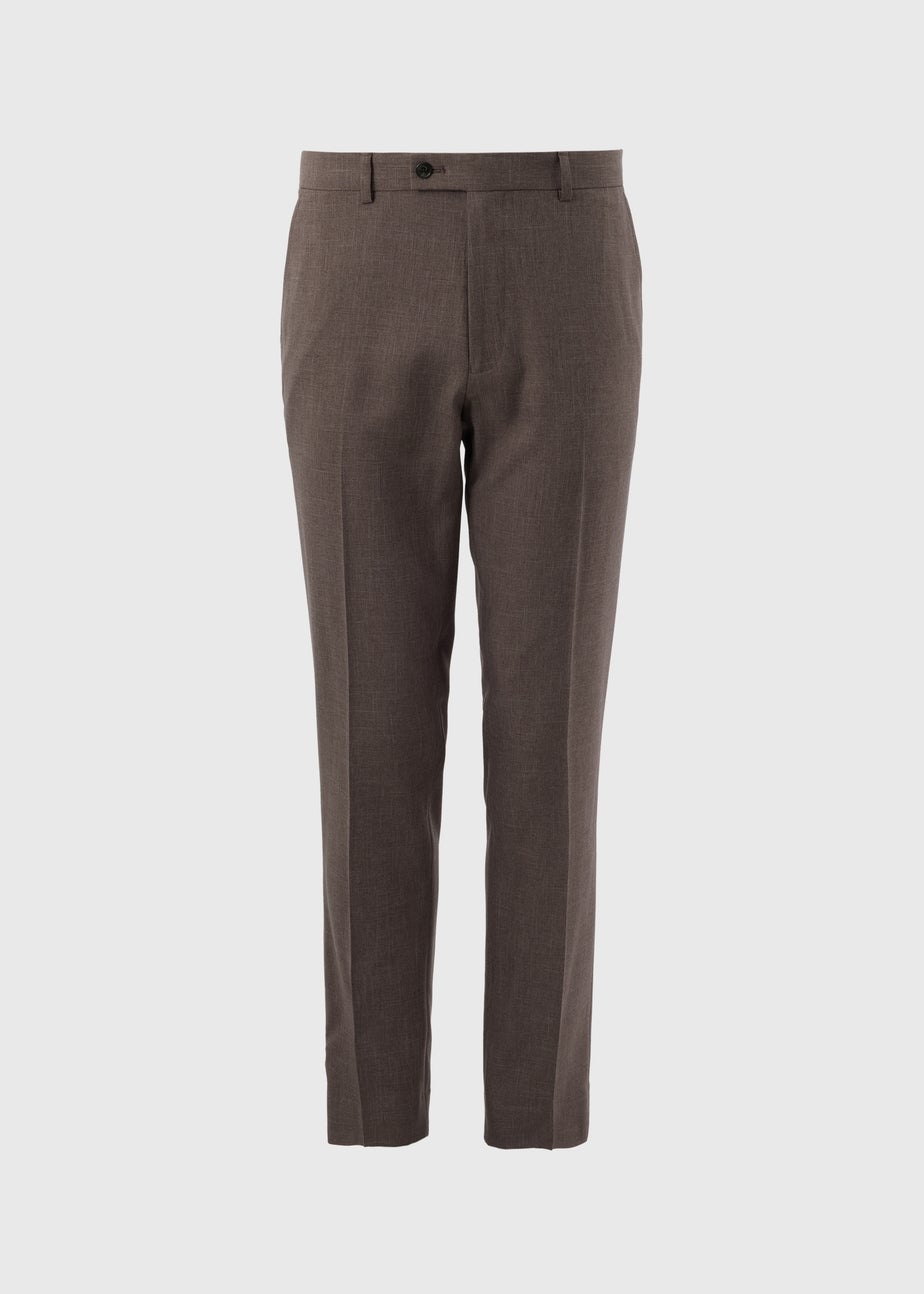 Taylor & Wright Wentworth Brown Slim Fit Trousers