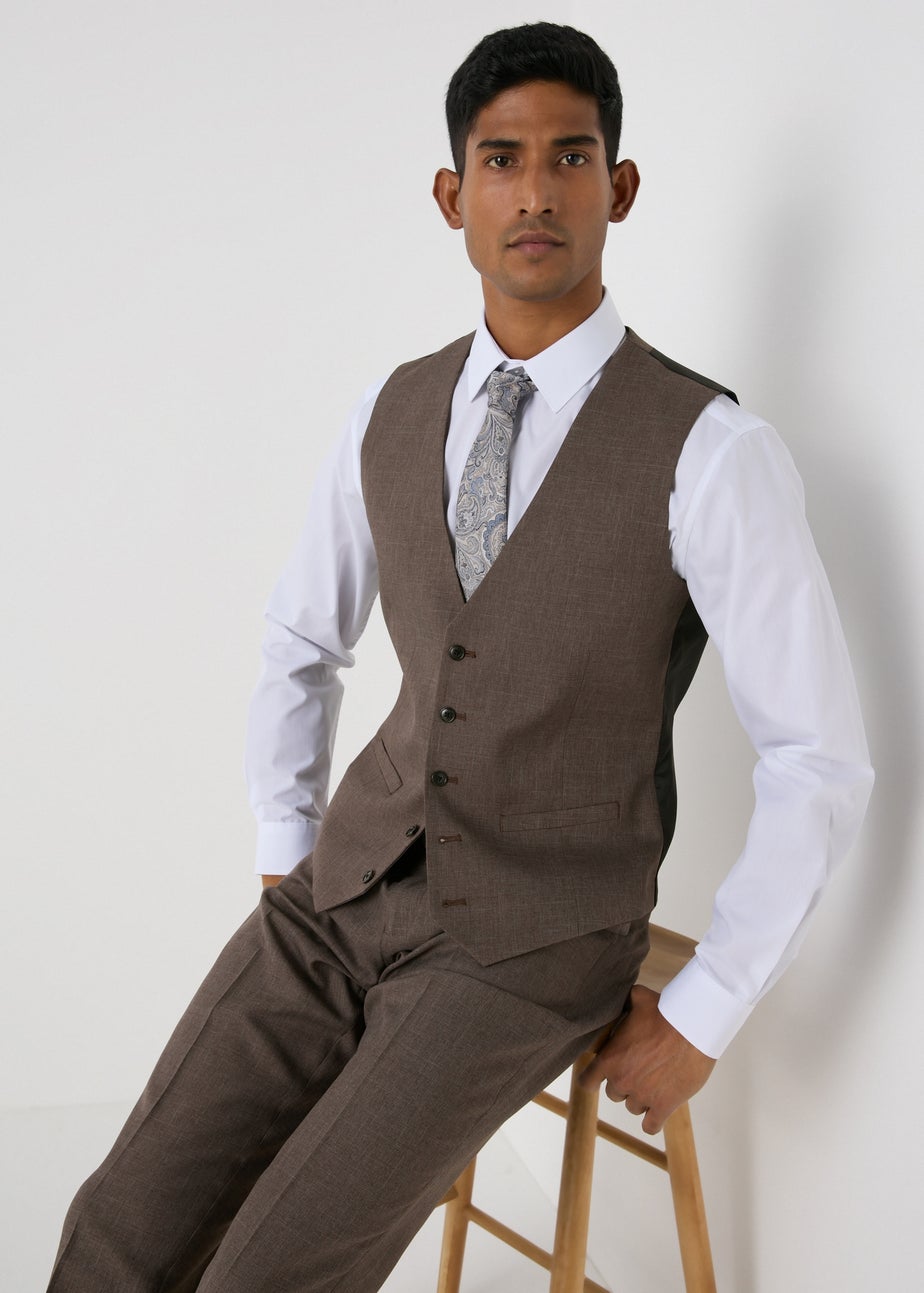 Taylor & Wright Wentworth Brown Waistcoat