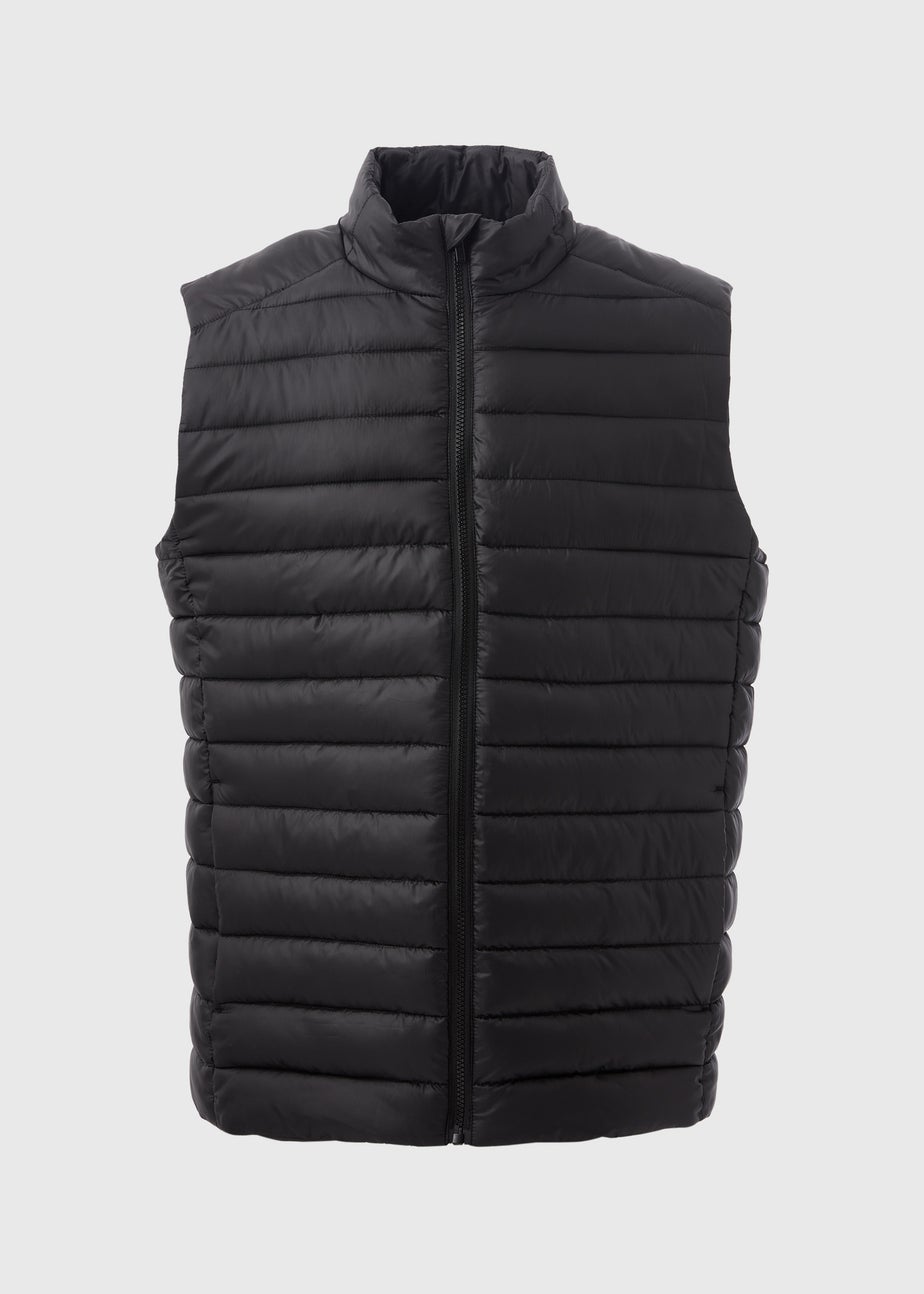 Black Puffer Gilet