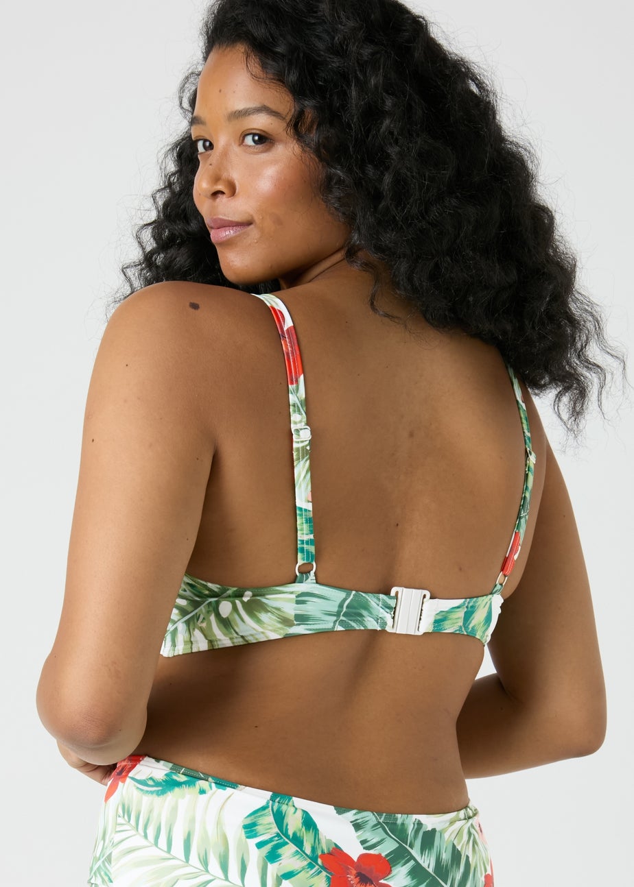 Multicolour Floral Underwired Bikini Top